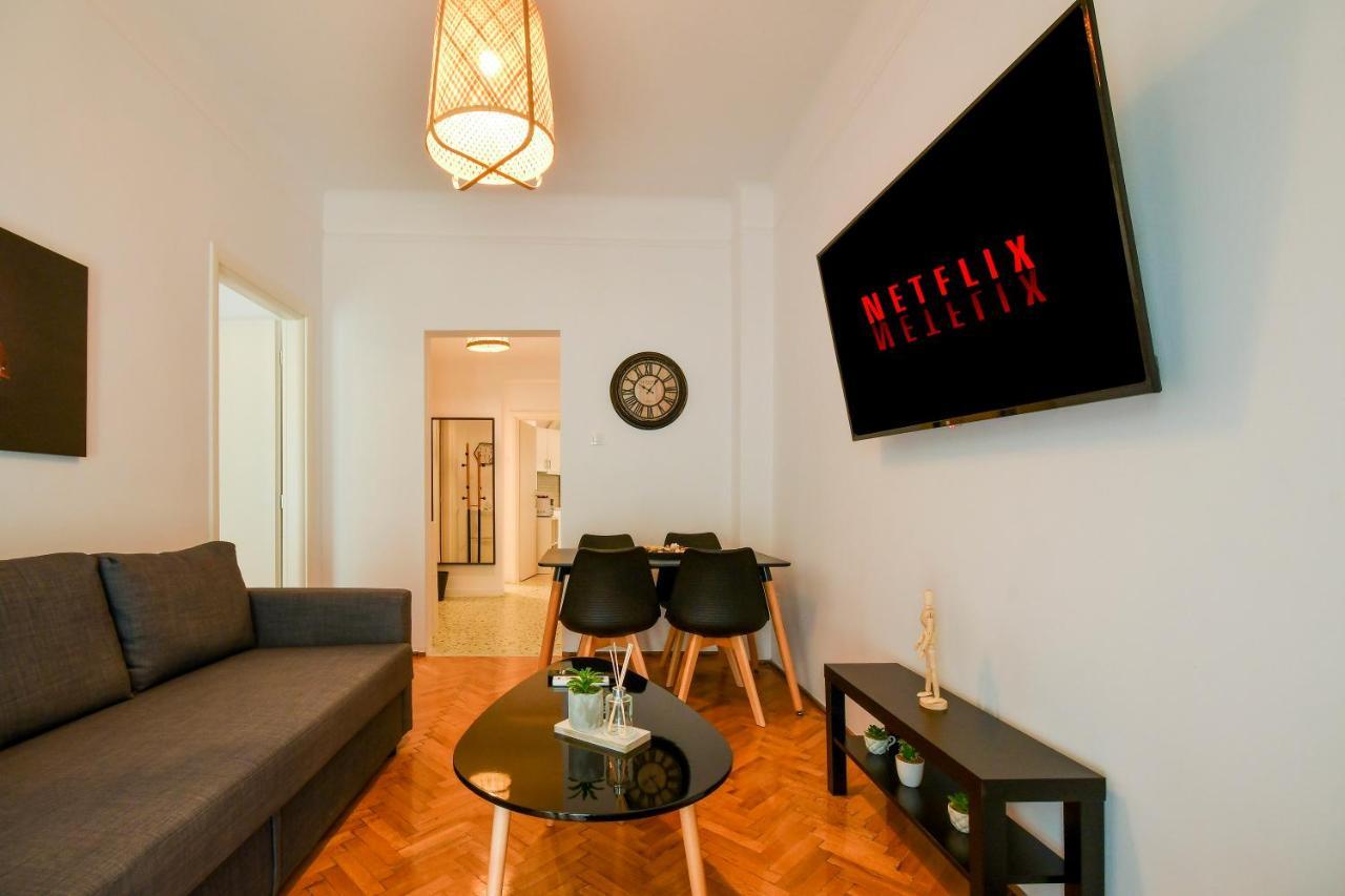 Thessaloniki Center Comfortable Apartment Bagian luar foto