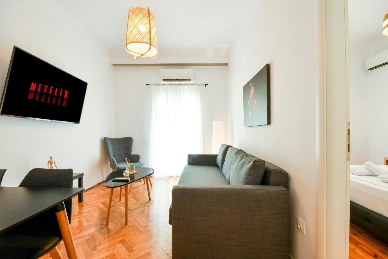 Thessaloniki Center Comfortable Apartment Bagian luar foto