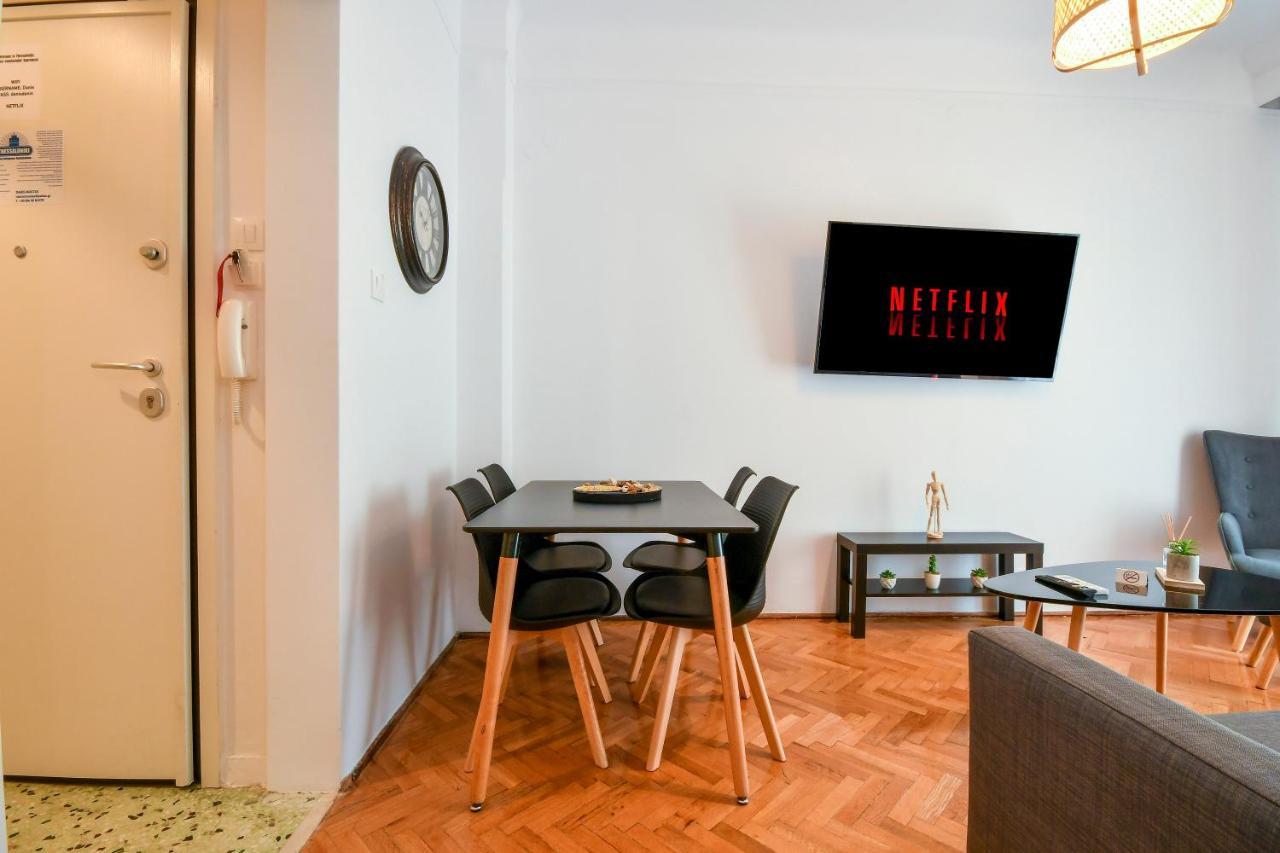 Thessaloniki Center Comfortable Apartment Bagian luar foto